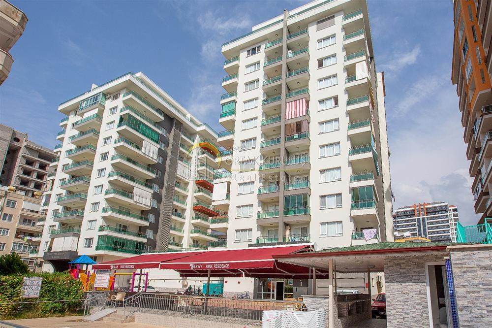 Mahmutlar Alanya Ceray Park Residenz zum Verkauf 1+1 Wohnung