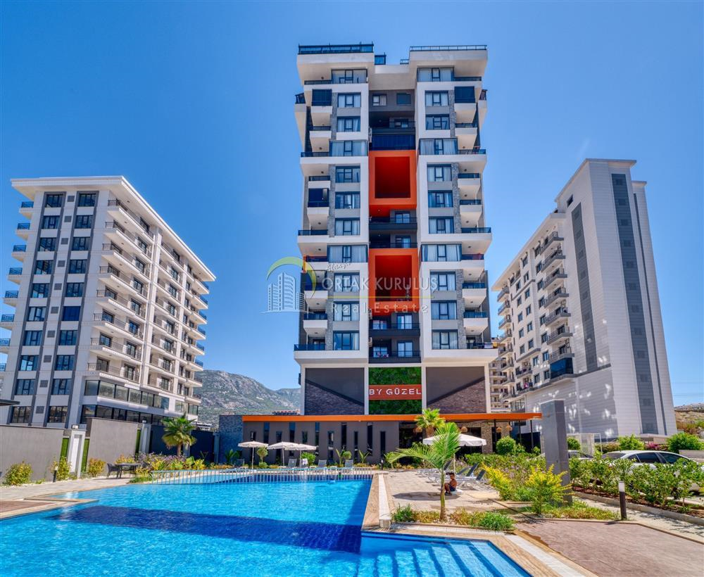 Alanya Mahmutlar Furnished 2+1 Apartment for Sale