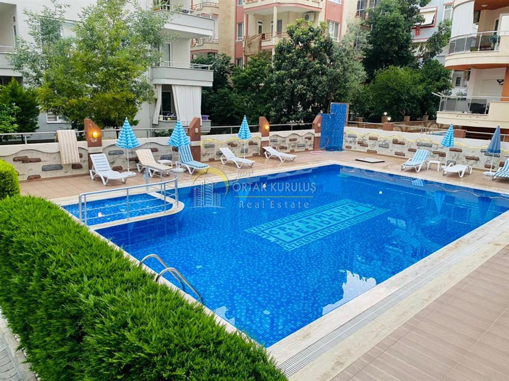 Mahmutlar Kristal Life Residence Furnished 2+1 Apartment for Sale