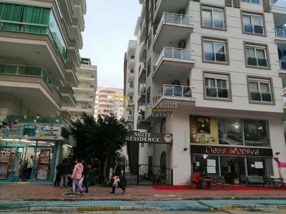 Mahmutlar Suite Residence Furnished 1+1 Apartment for Sale