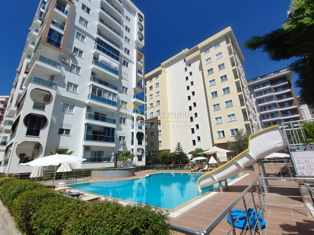 2+1 Partially Furnished Apartment in Alanya Mahmutlar - Orange City 2 Residence