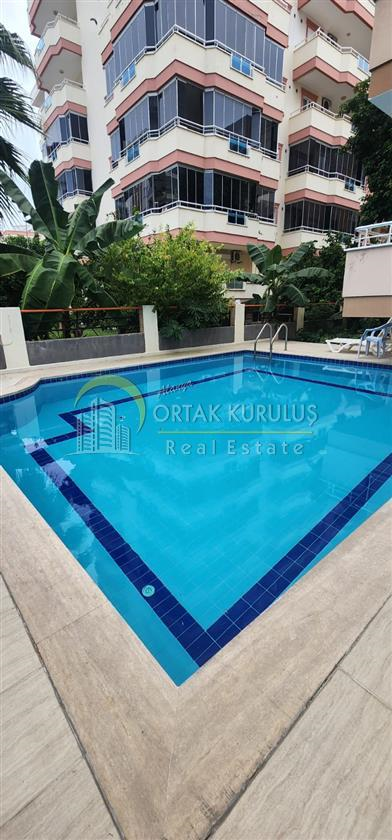 1+1 Furnished Apartment in Alanya Mahmutlar - Pool, Generator, Security