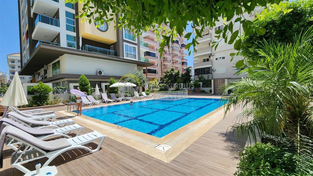 Alanya Mahmutlar'da 1+1 Full Eşyalı Daire, Denize 300m