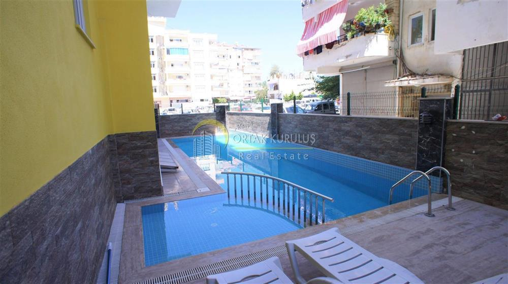 Alanya Mahmutlar'da 1+1 Full Eşyalı Daire, Denize 300m, Satılık