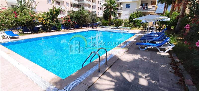 Mahmutlar, located in Alanya, close to the sea, fully furnished 2+1 apartment.