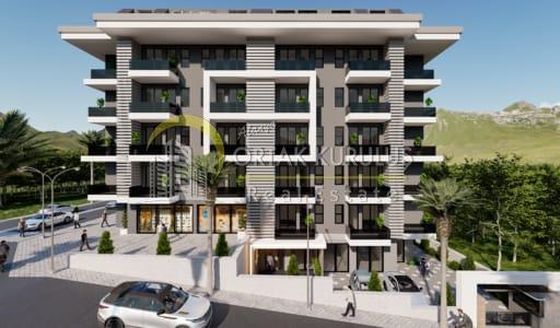 Unfurnished 1+1 Apartment for Sale in Mahmutlar - Halil Construction, Alanya