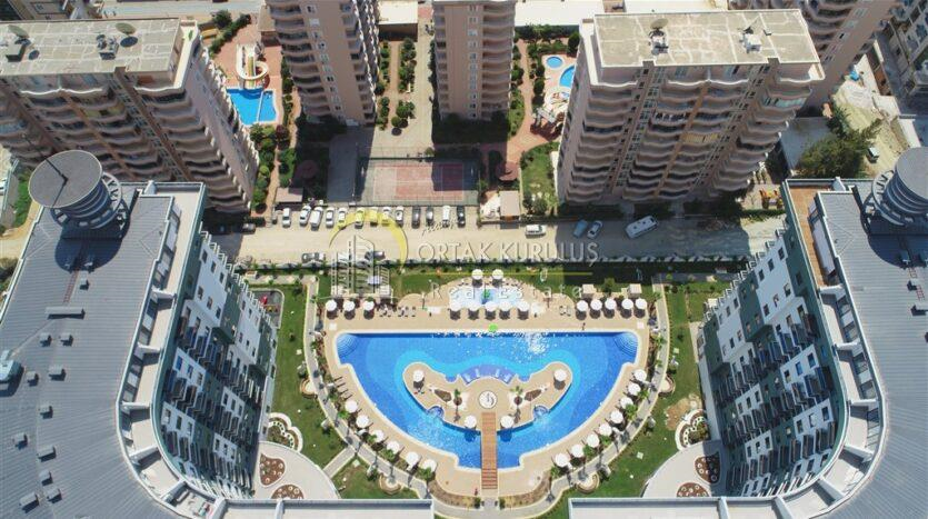 1+1 Apartment with Pool View and Fully Furnished in Alanya Mahmutlar | Serenity Residence