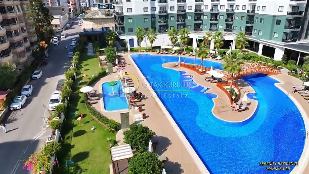 3+1 Fully Furnished Apartment for Sale in Serenity Residence Mahmutlar