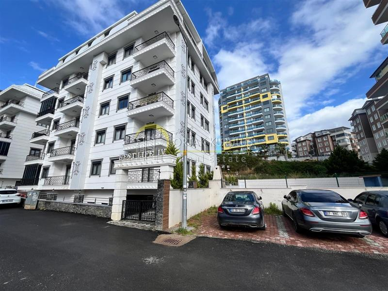 Alanya Mahmutlarissa Kalustettu 3+1 Kaksikerroksinen asunto | 450m rannasta | Ylellinen Elämä
