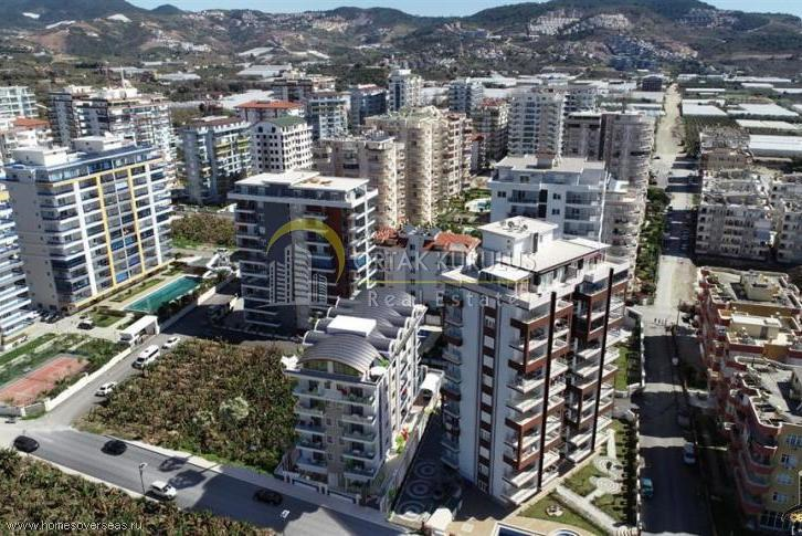 Furnished 1+1 Apartment for Sale in Zodiac 1 Site, Mahmutlar