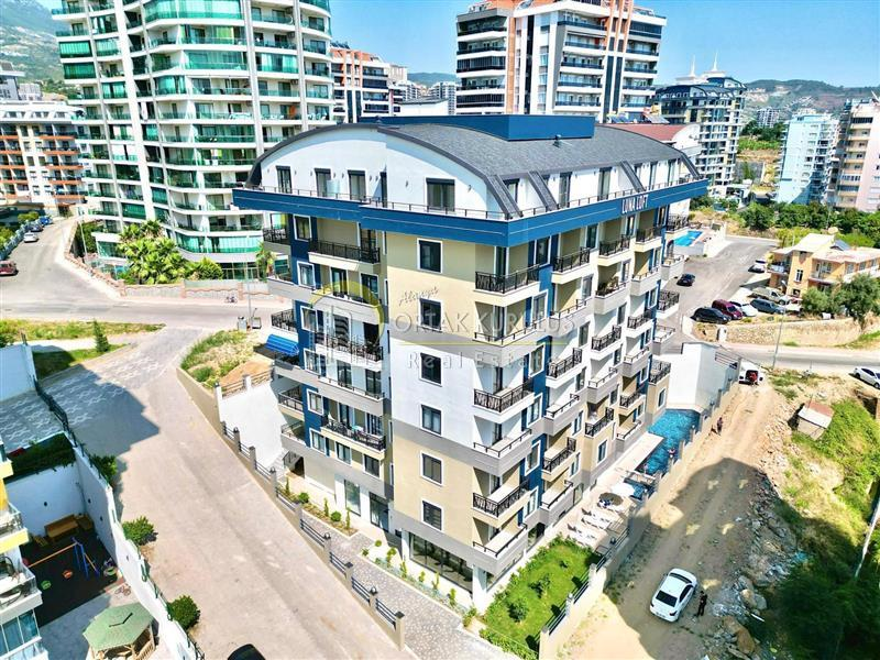 Furnished 1+1 Apartment for Sale in Alanya Mahmutlar Albimo Luna