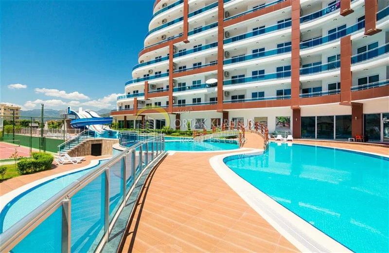 Mahmutlar Lumos’ta 2+1 Maisonette – Voll möbliert, mit Pool, Luxus