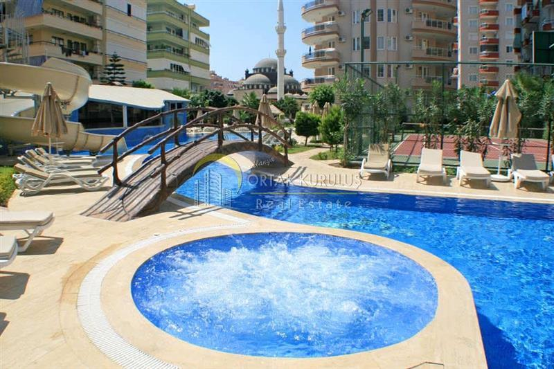 Mahmutlar Milan 2'de Deniz Manzaralı 2+1 Eşyalı Daire Satılık