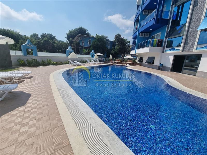 Mahmutlar Ekmek Fırını Mevkii'nde 1+1 Full Eşyalı Daire