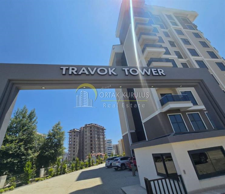 Mahmutlar Travok Tower Satılık Sıfır 1+1 | İskanlı | Kod 6572