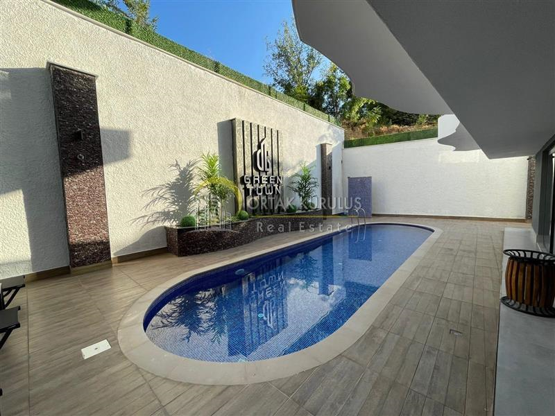 Alanya Mahmutlar Green Town'da Taksitli Satılık 1+1 Daire