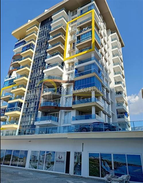Alanya Mahmutlar Rose Tower'da Satılık 1+1 Daire | 9. Kat, 65 m²