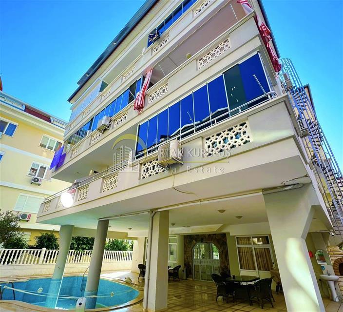 Furnished 1+1 apartment for sale at Loya Residence, Mahmutlar, Alanya.