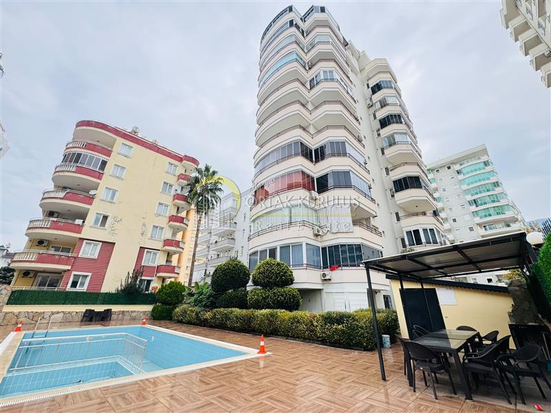 Kestel Sınırı Ülker 2 Apt. Satılık 110m² Eşyalı 2+1 Daire