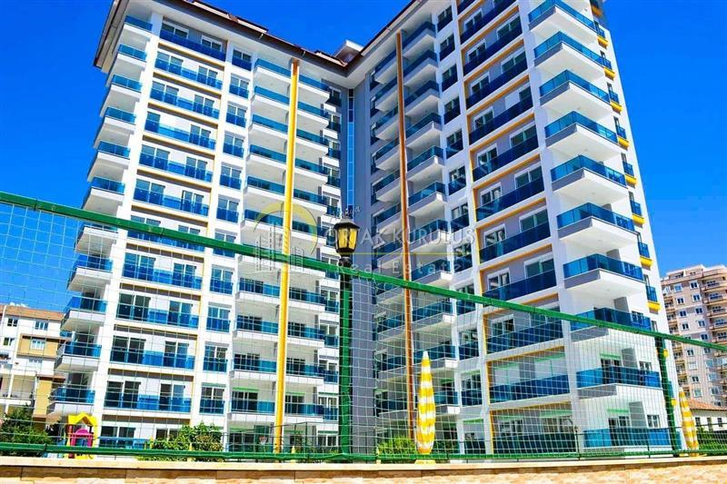 Alanya Mahmutlar Necaroğlu Residence Satılık 2+1 Deniz Manzaralı Daire