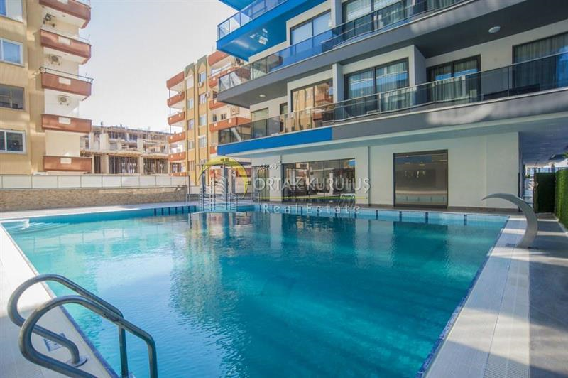 Alanya Mahmutlar Denize Sıfır Kiralık 2+1 | Özel Plajlı & Lüks