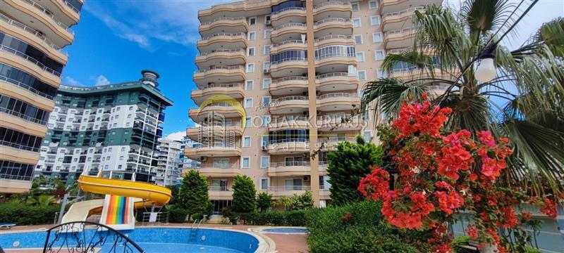 Mahmutlar Country Club Satılık 2+1 | 120 m² Eşyalı | Aqua Parklı