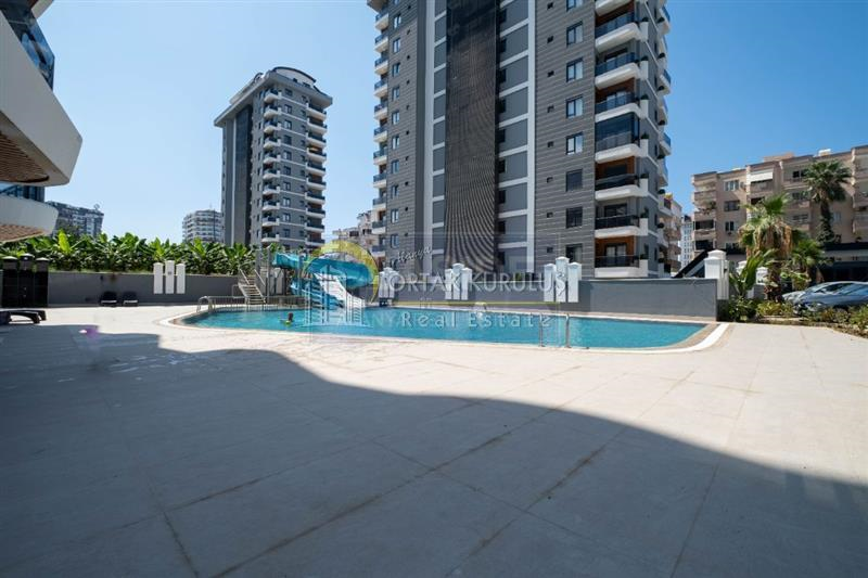 Mahmutlar Ruby Towers Satılık 1+1 | 90 m² Devasa Boş Daire