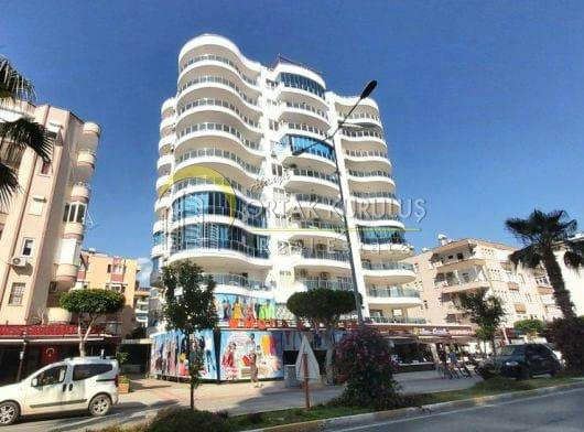 Mahmutlar Barbaros Caddesi Satılık 2+1 | 130m² Devasa Deniz Manzaralı