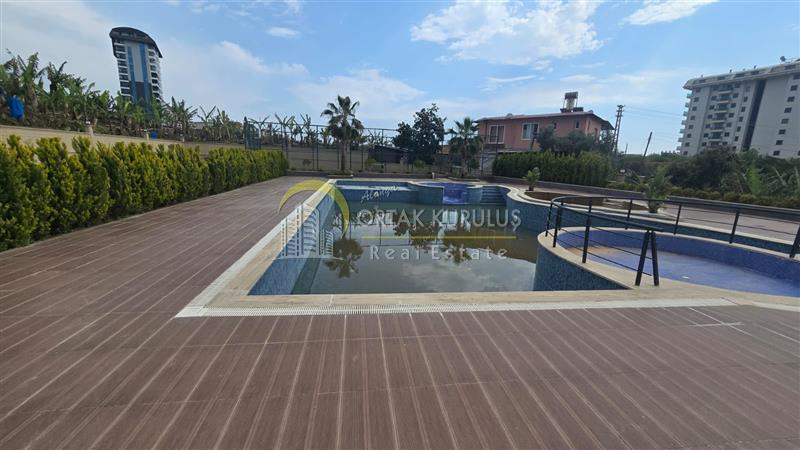 Mahmutlar Hill Side Residence for Sale 1+1 | Fire Station Location 2 Years Old