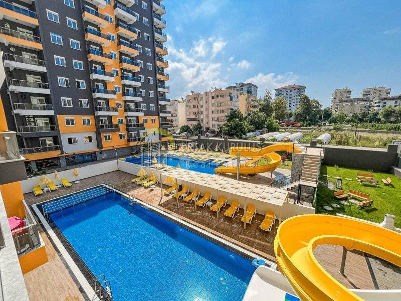 Mahmutlar Novita Deluxe Satılık 2+1 | Deniz & Dağ Manzaralı 9. Kat