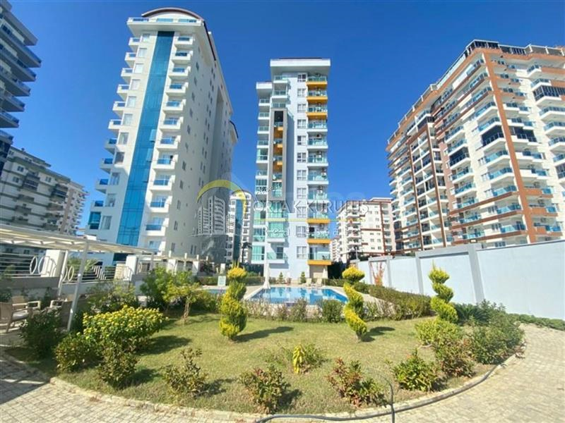 Mahmutlar Gold Aura 3 Satılık 1+1 | Denize 400m 10. Kat Tam Güney
