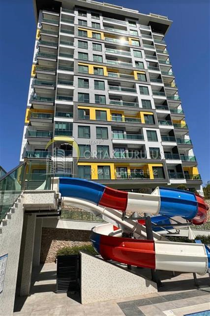 Mahmutlar Garden Life Satılık 1+1 Eşyalı | Tenis Kortlu Açık & Kapalı Havuzlu