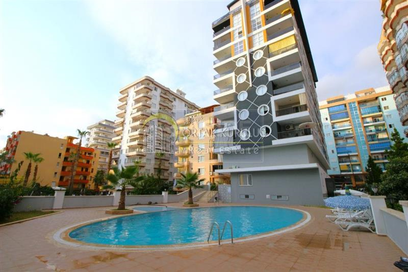 Mahmutlar Atatürk Caddesi Family 3 Satılık 2+1 | 7. Kat Cam Balkonlu Eşyalı
