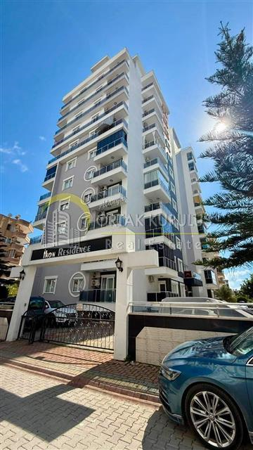 Mahmutlar İkon Residence Satılık 1+1 | Yetkili Denize 400m Cam Balkonlu Eşyalı