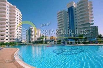 Mahmutlar My Marine Satılık 2+1 | Tek Yetkili İkamete Uygun 9. Kat Deniz Manzaralı Eşyalı