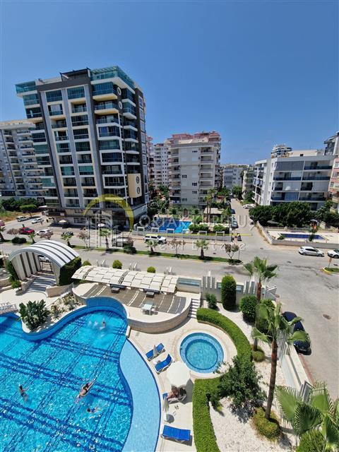 Mahmutlar Yekta Towers Satılık 2+1 | Denize 300m 3 Cepheli Çift Havuzlu SPA'lı Eşyalı