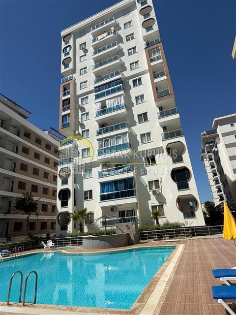 Mahmutlar Orange City 2 Satılık 1+1 | 70m² 8. Kat Denize 300m Güney Cephe Eşyalı