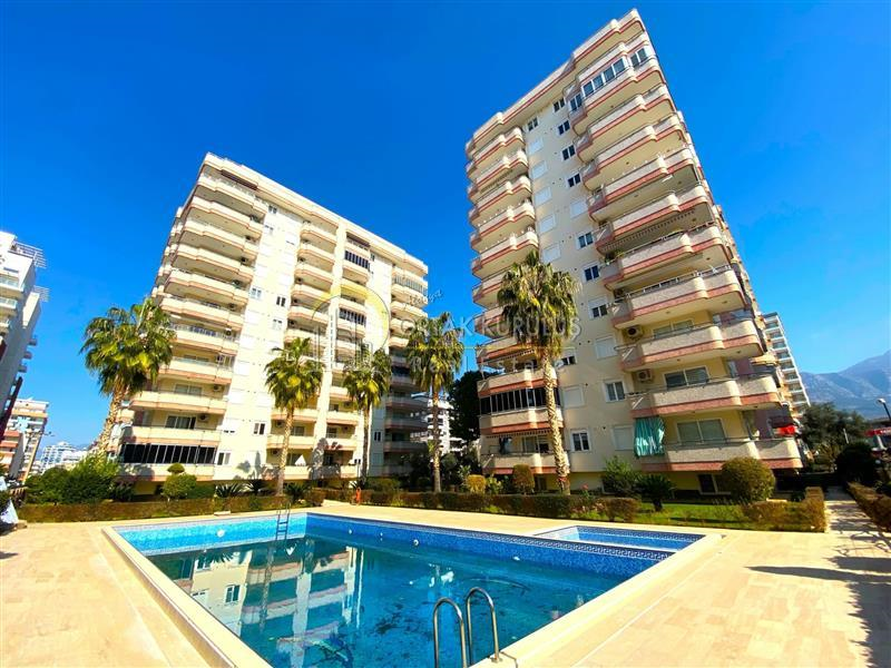 Mahmutlar Toros Residence 7 Satılık 2+1 | 120m² 3 Cepheli Eşyalı