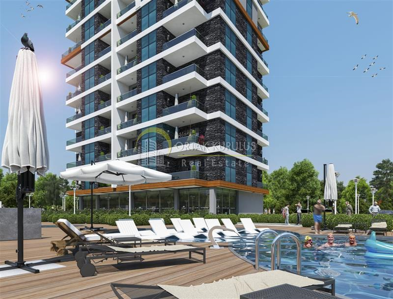 Mahmutlar Family Garden 2 Satılık 2+1 | Sıfır 100m² Güney-Doğu