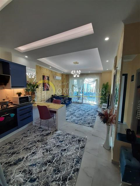 Alanya Mahmutlar Sea Panoramic 1+1 Apartment | Fully Furnished, 100,000 Euro.