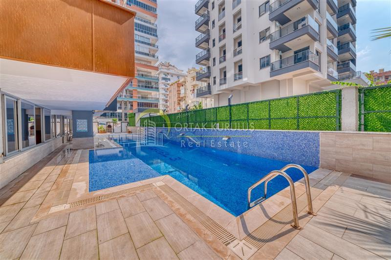Alanya Mahmutlar 1+1 Apartment - 350m to the Sea - Furnished - No Certificate of Habitation