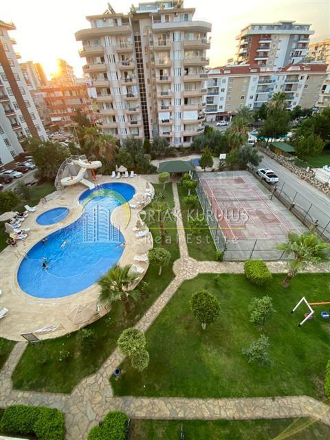 300 meters to the sea in Alanya Mahmutlar - Fully equipped 2+1 apartment - Pool and security!