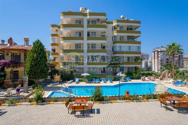 Fully furnished 1+1 apartment for rent in Alanya Mahmutlar - 700 meters to the sea!