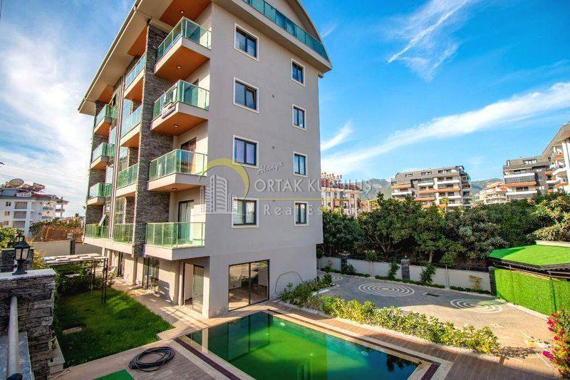 'Alanya Oba 2+1 Duplex Apartment - Luxury Residence, Pool and Fitness!'
