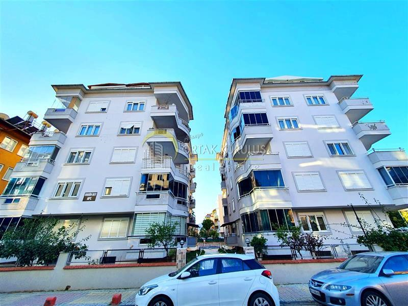 200 Meters to the Sea in Alanya Oba, Fully Furnished 2+1 Apartment - Suitable for Citizenship