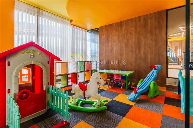 Alanya Oba Satılık 1+1 Daire | Panorama River Residence | Kod 6525