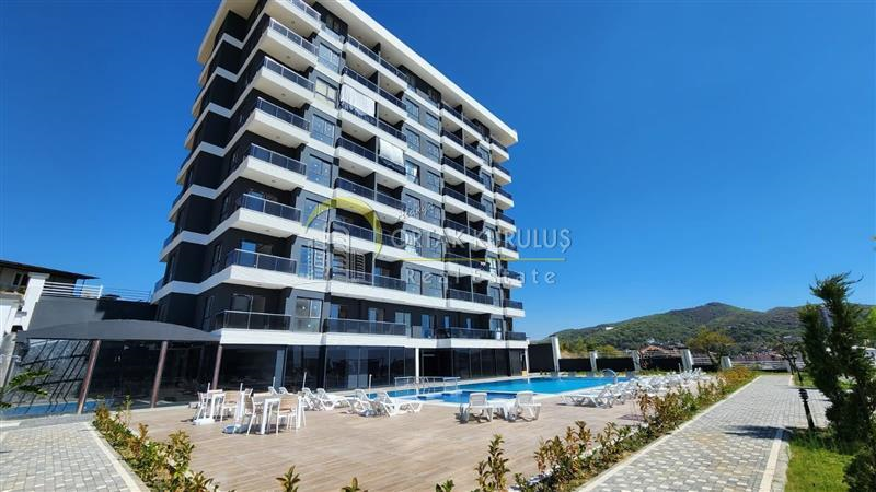 Alanya Oba Kavi Dreams For Sale 1+1 | 2nd Floor South-Facing with Aquapark
