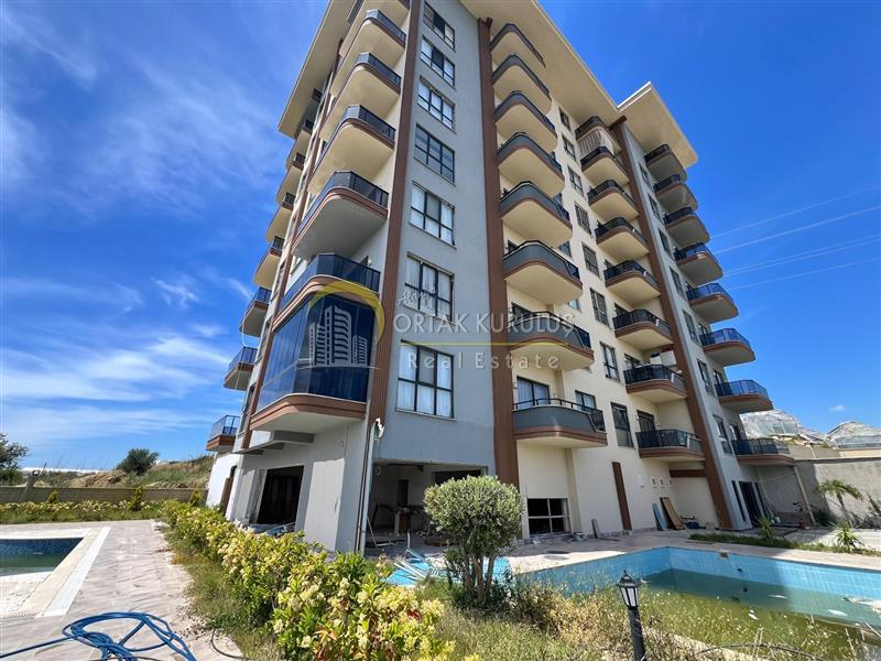 Alanya Payallar For Sale 1+1 | 500m to the Sea, Uninterrupted Sea View