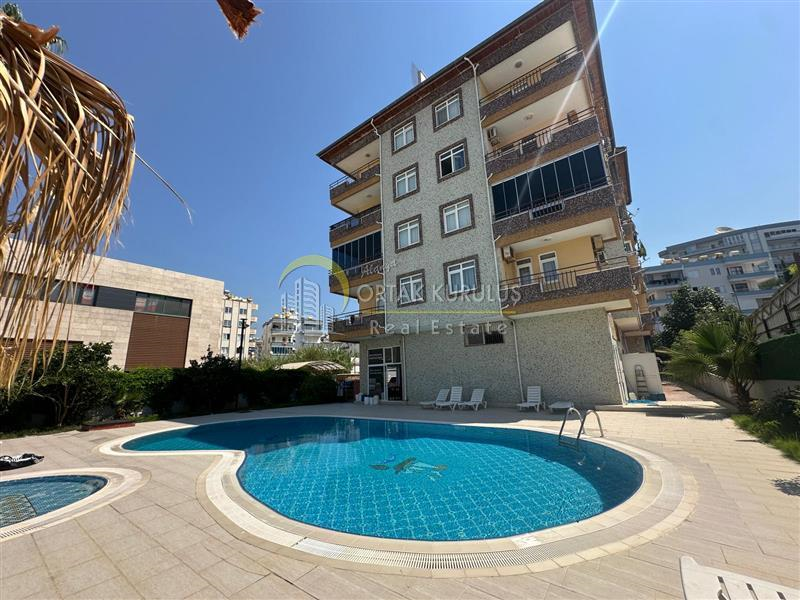 Alanya Tosmur İkamete Uygun Satılık 3+1 Ayrı Mutfak | Kod 6858